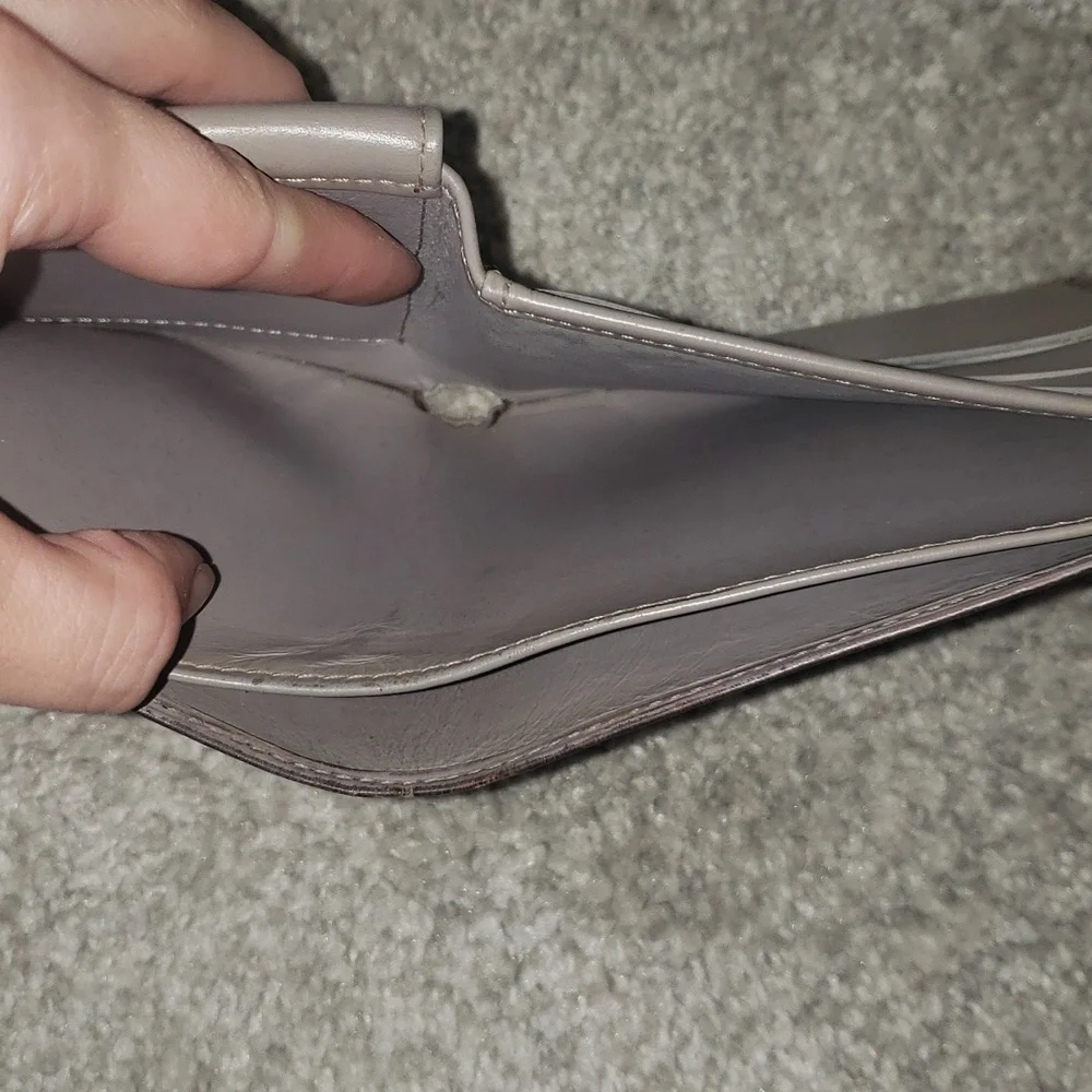 Louis Vuitton Grey Epi bifold wallet Authentic